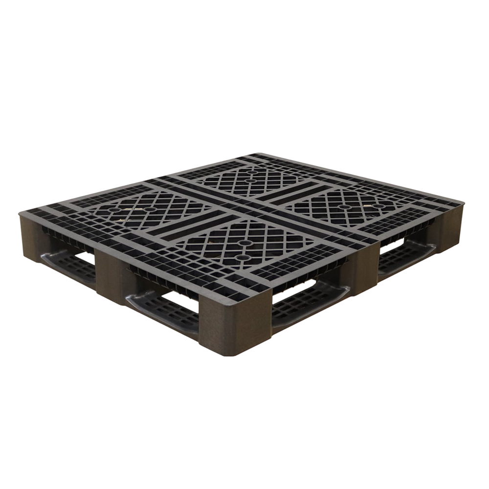 Rack Plastic Pallet With 4400 LBS Capacity_4Dock